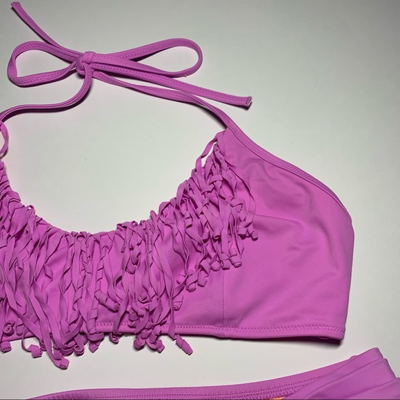 Victoria’s Secret purple fringe top bikini - Picture 5 of 16